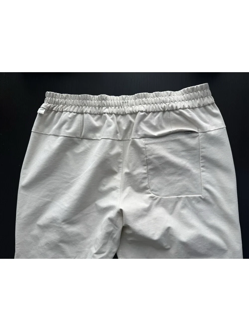 Lululemon Men's Bowline 30” Pant Utilitech XL White Ivory Drawstring Jogger